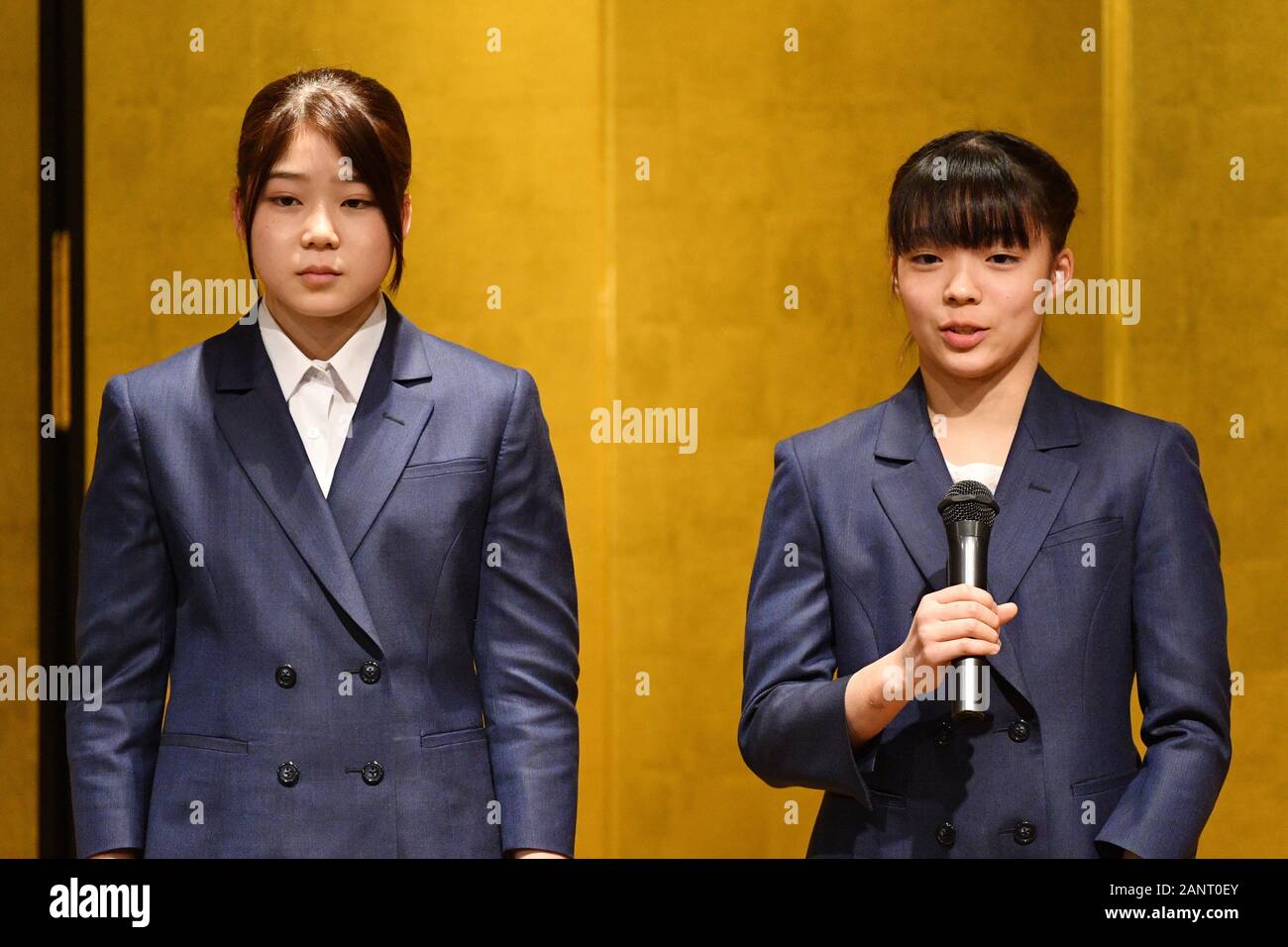 Tokyo Japan Credit Matsuo 18th Jan L R 松村朱里 Akari Matsumura 山田千遥 Chiharu Yamada Jpn Gymnastics Japan Gymnastics National Team Reports About 19 World Championships In Tokyo Japan Credit Matsuo K Aflo Sport Alamy Live Tokyo Japan Credit Matsuo 18th Jan L R 松村朱里 Akari Matsumura 山田千遥 Chiharu Yamada Jpn Gymnastics Japan Gymnastics National Team Reports About 19 World Championships In Tokyo Japan Credit Matsuo K Aflo Sport Alamy Live