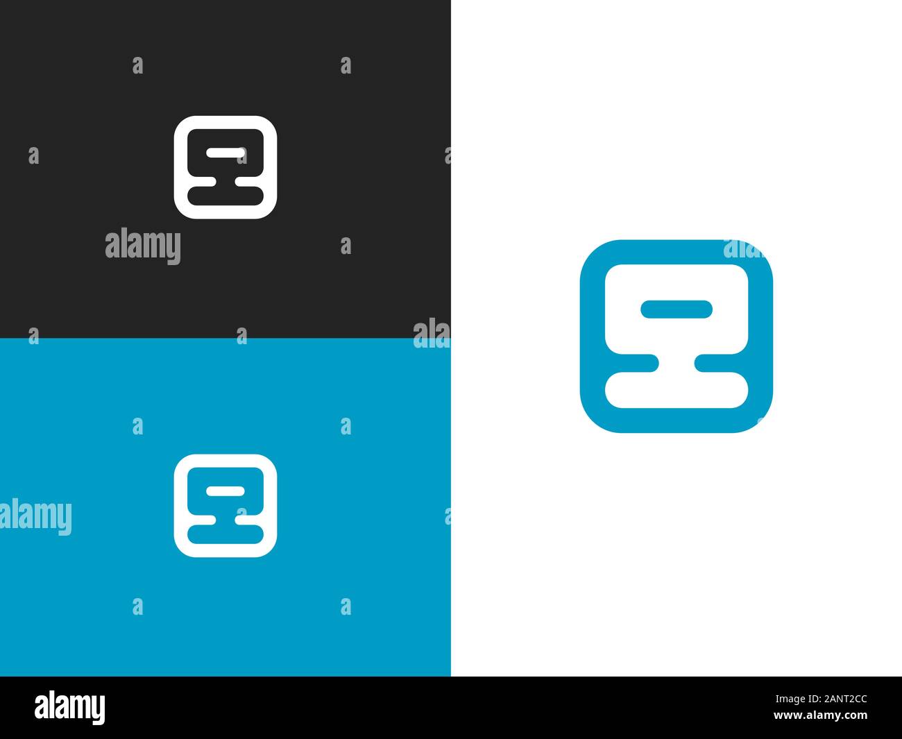 Square on display Stock Vector Images - Alamy
