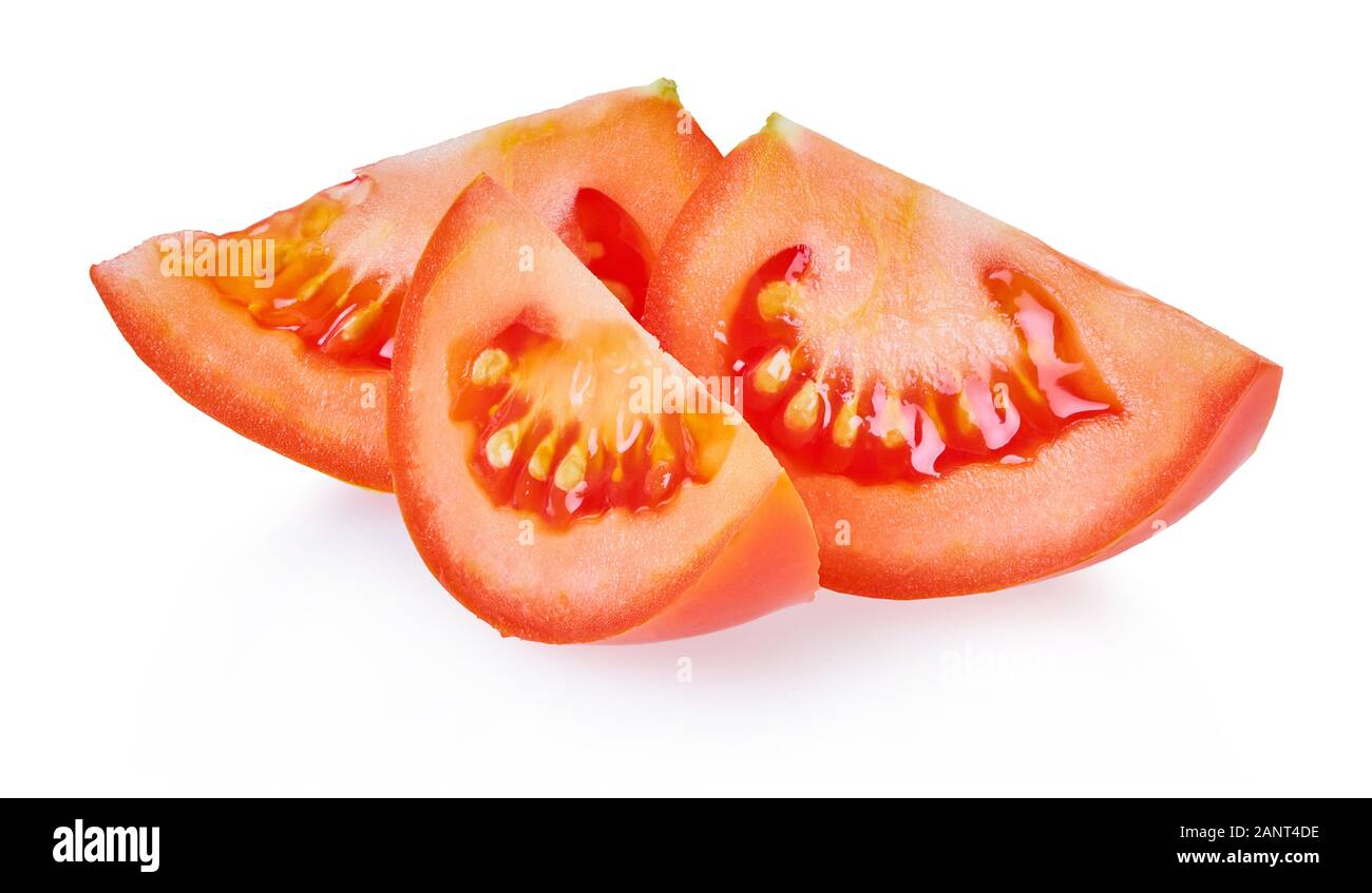 tomatoes on a white isolated background with clipping path Stock Photo ...