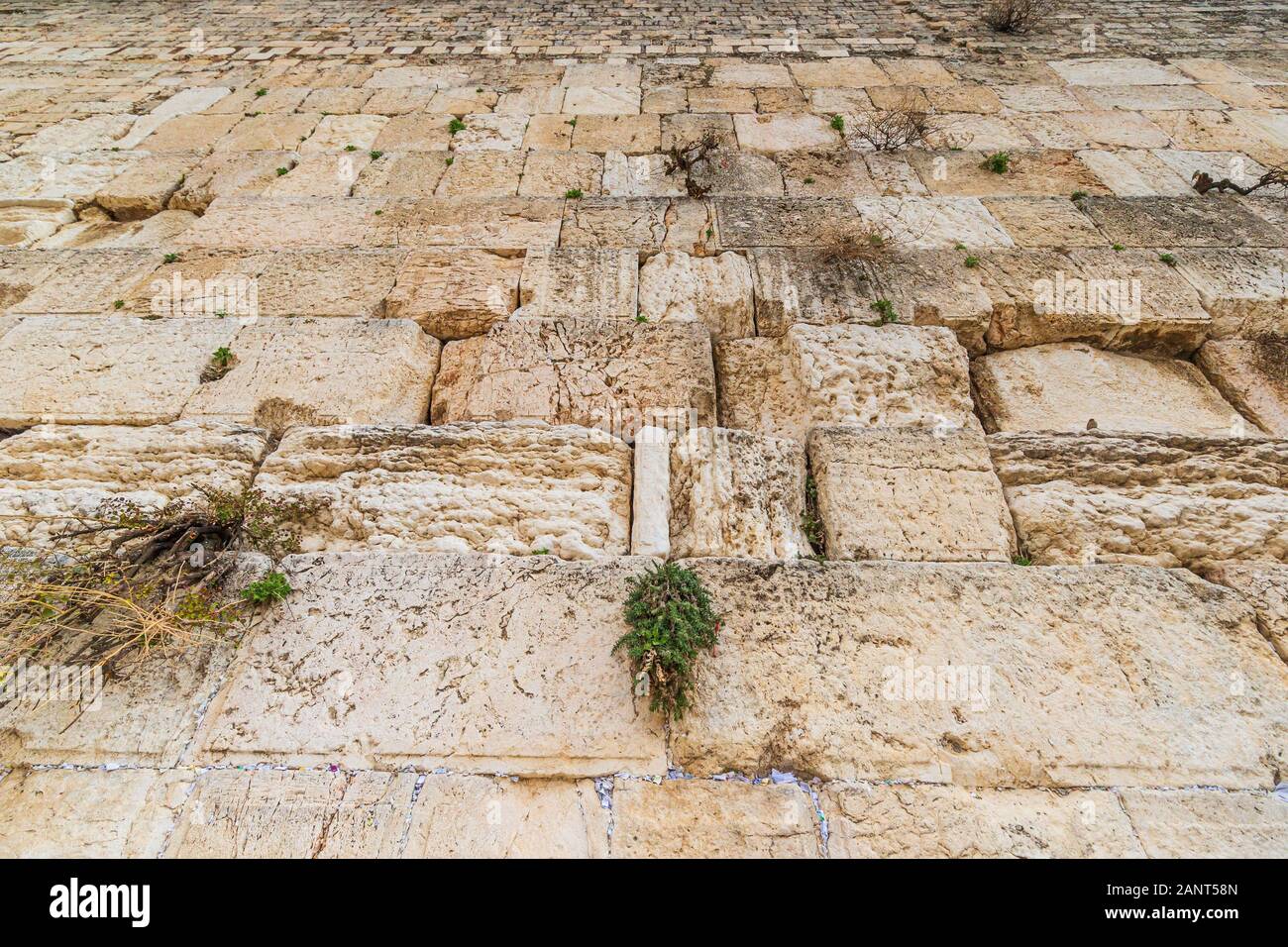 The Western (Wailing) Wall in Jerusalem, Israel Stock Photo Alamy