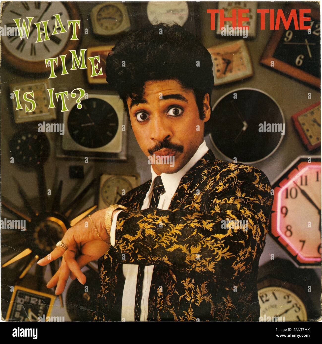 The Time What Time Is It Classic Vintage Vinyl Album Stock Photo the-time-what-time-is-it-classic-vintage-vinyl-album-stock-photo