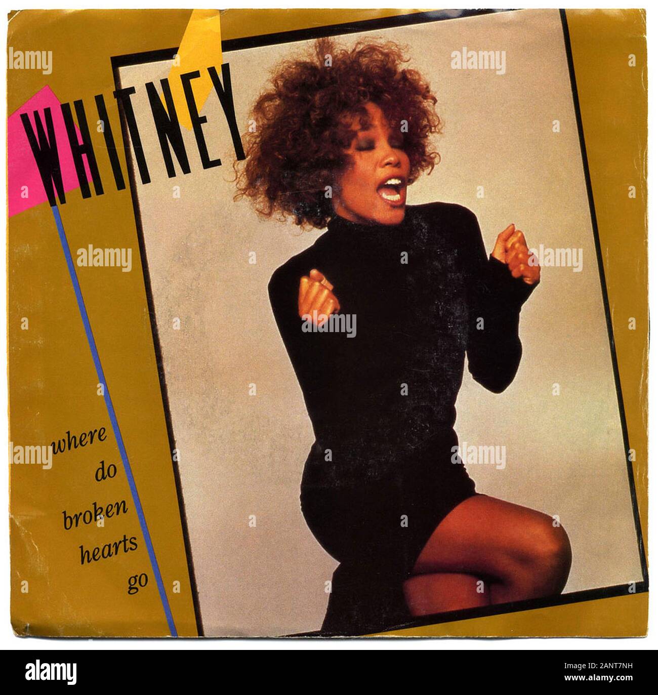 Whitney houston where do broken hearts go classic vintage vinyl