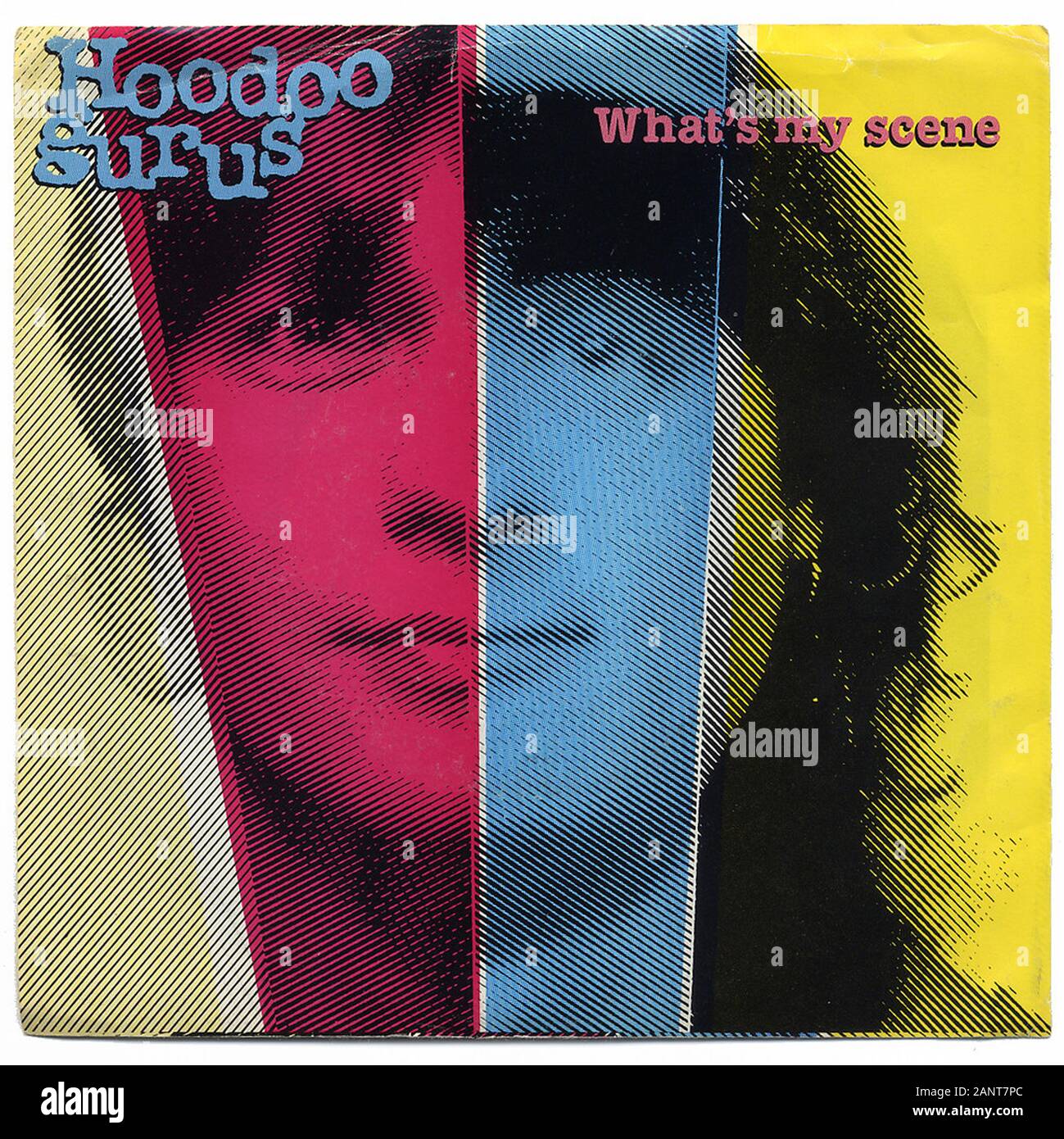 What’s My Scene -  Hoodoo Gurus  - Classic vintage vinyl album Stock Photo