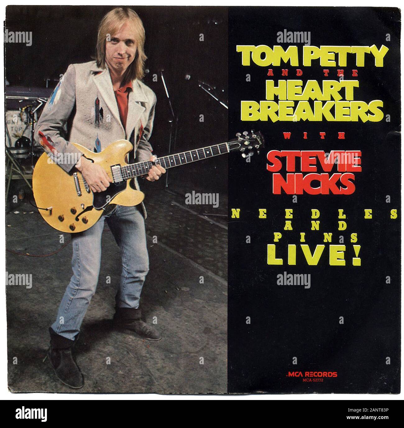 Tom Petty and the Heartbreakers with Stevie Nicks - Needles And Pins  (Live!) - Classic vintage vinyl album Stock Photo - Alamy