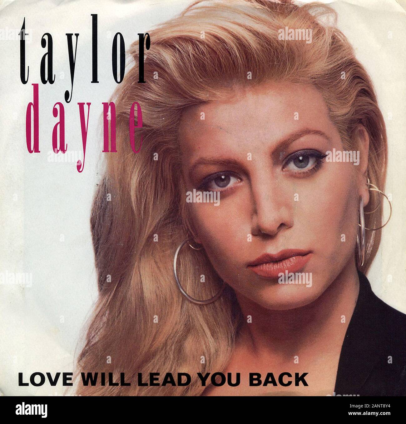 Taylor Dane - Love Will Lead You Back - Classic vintage vinyl album Stock Photo
