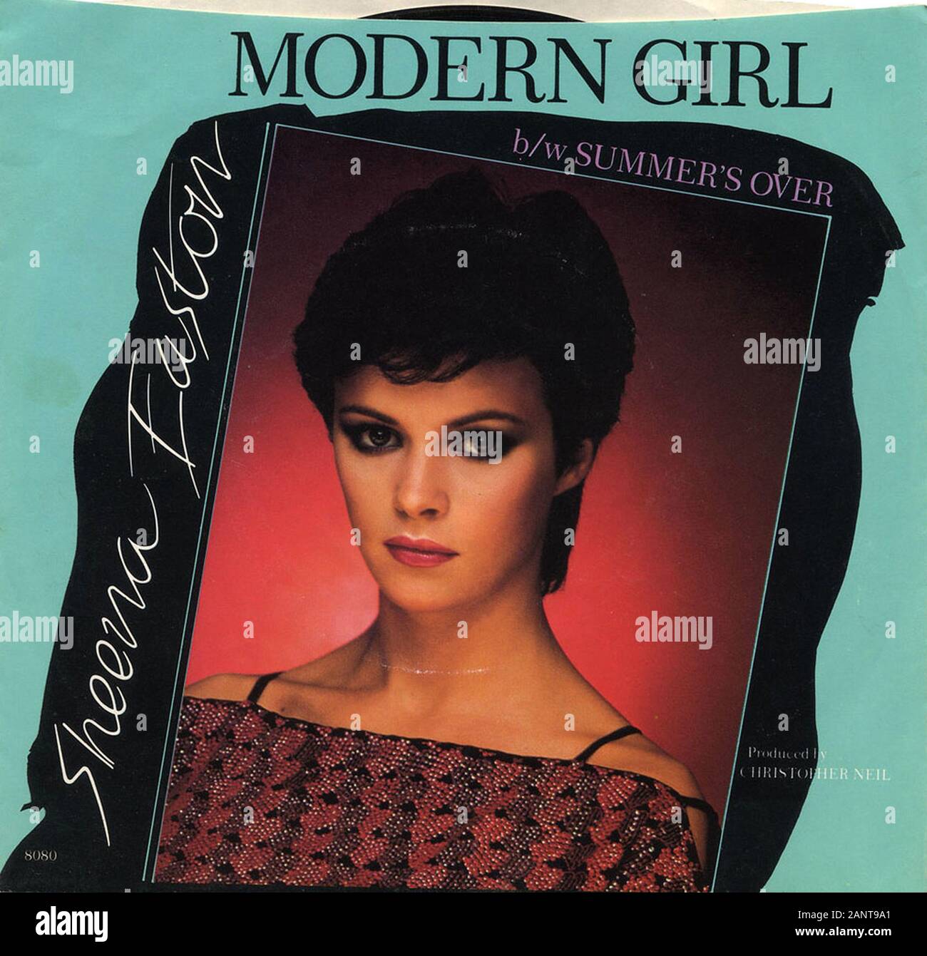 Sheena Easton - Modern Girl - Classic vintage vinyl album Stock