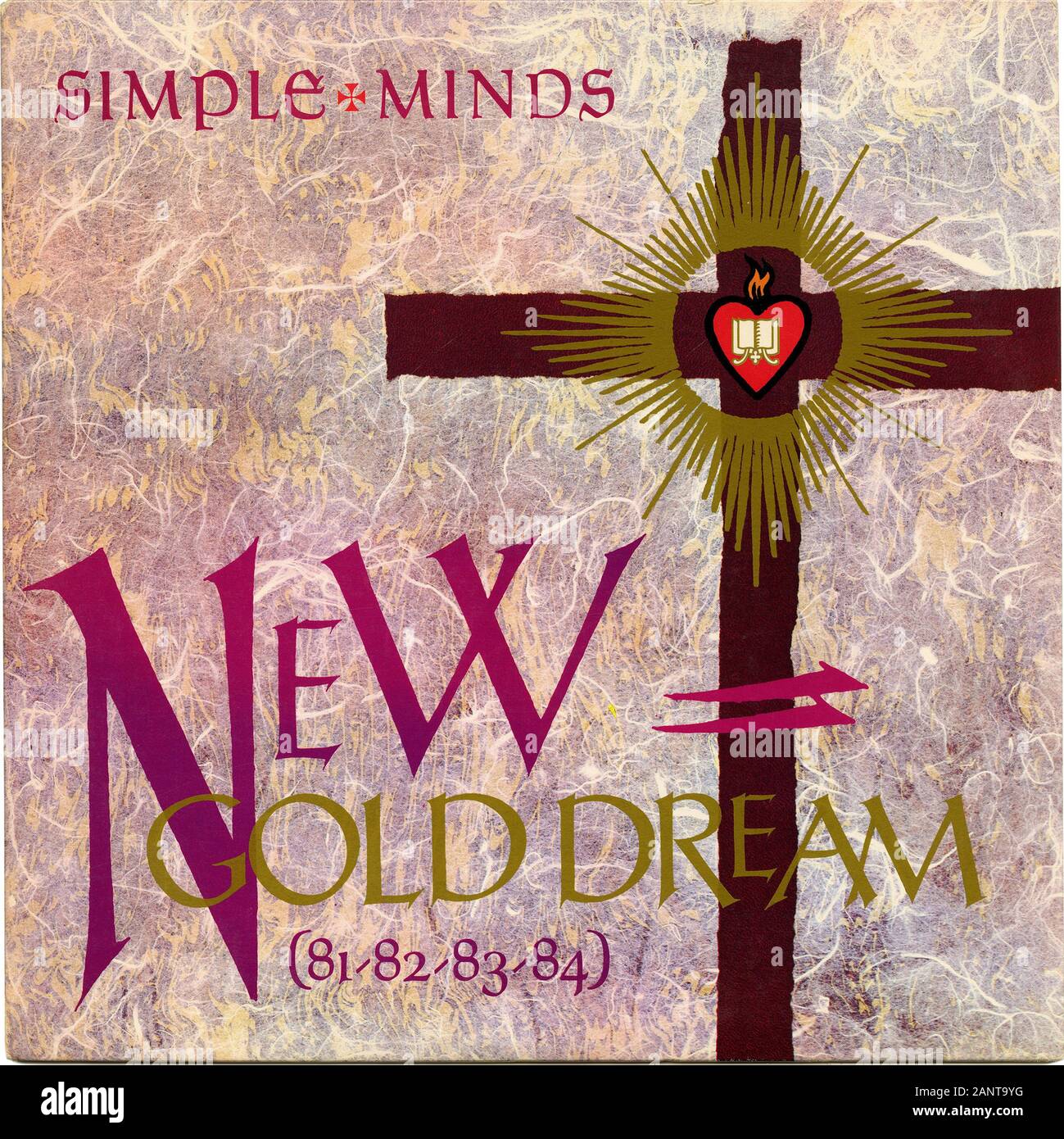 New Gold Dream (81828384) Classic vintage vinyl album Stock Photo