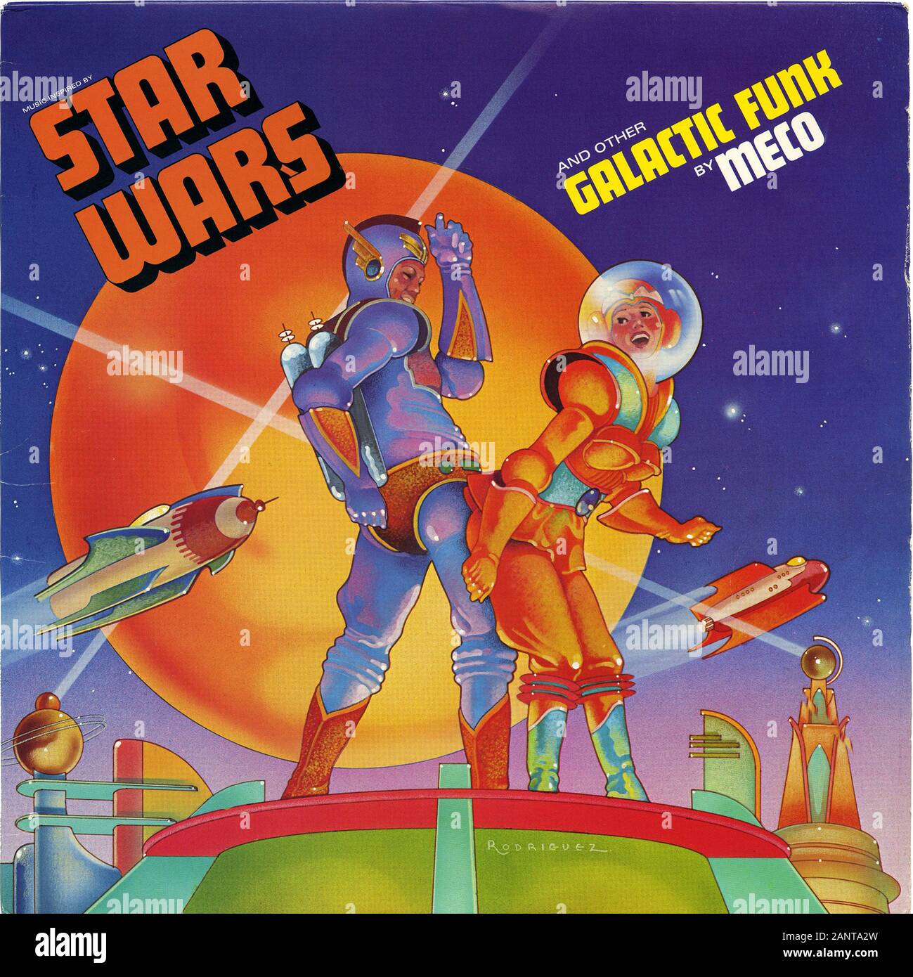 Music Inspired By Star Wars And Other Galactic Funk - Classic vintage ...