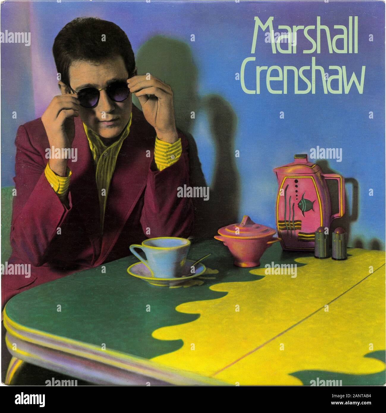 Marshall Crenshaw  - Classic vintage vinyl album Stock Photo