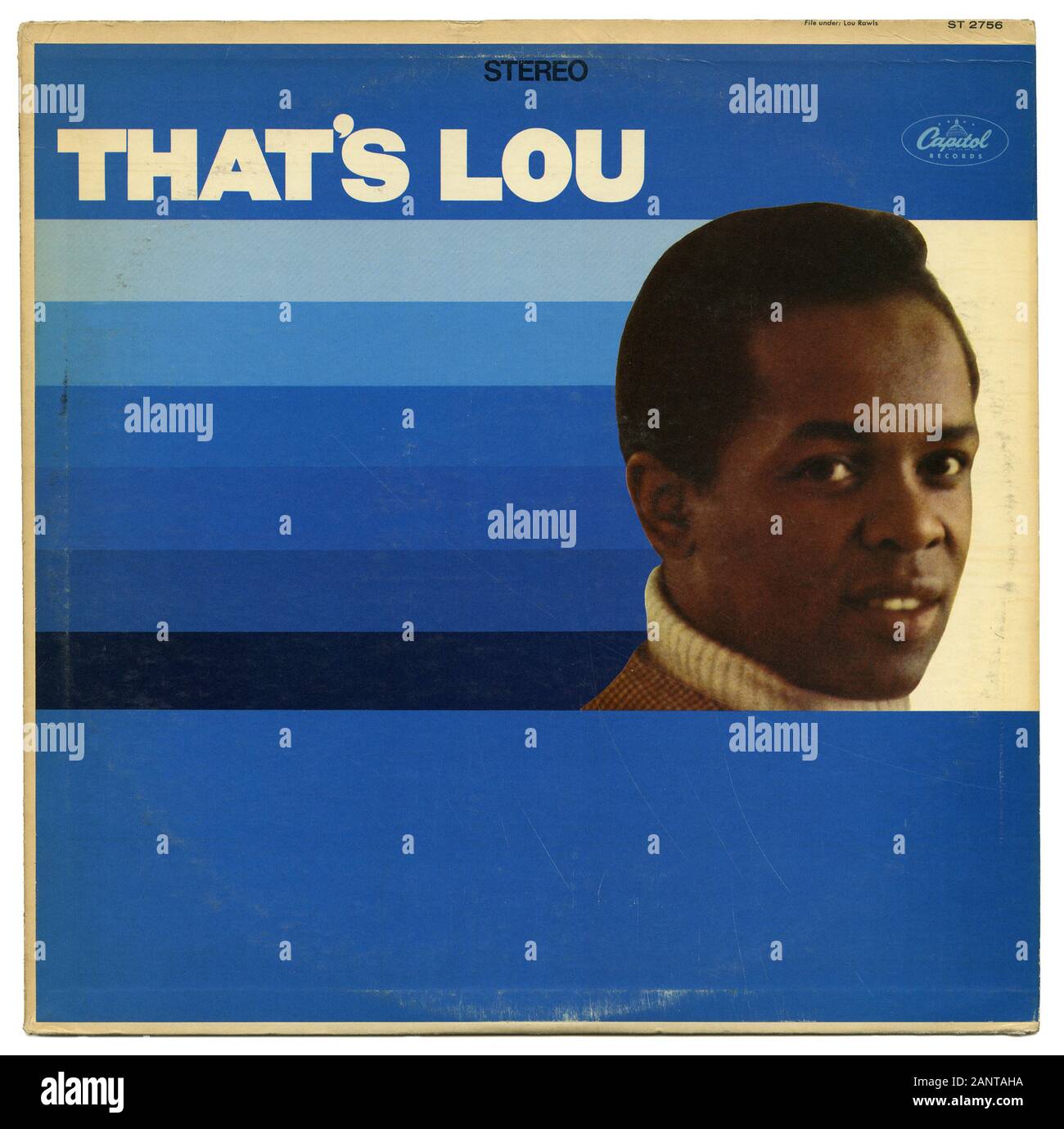 Lou Rawls - That's Lou - Classic vintage vinyl album Stock Photo