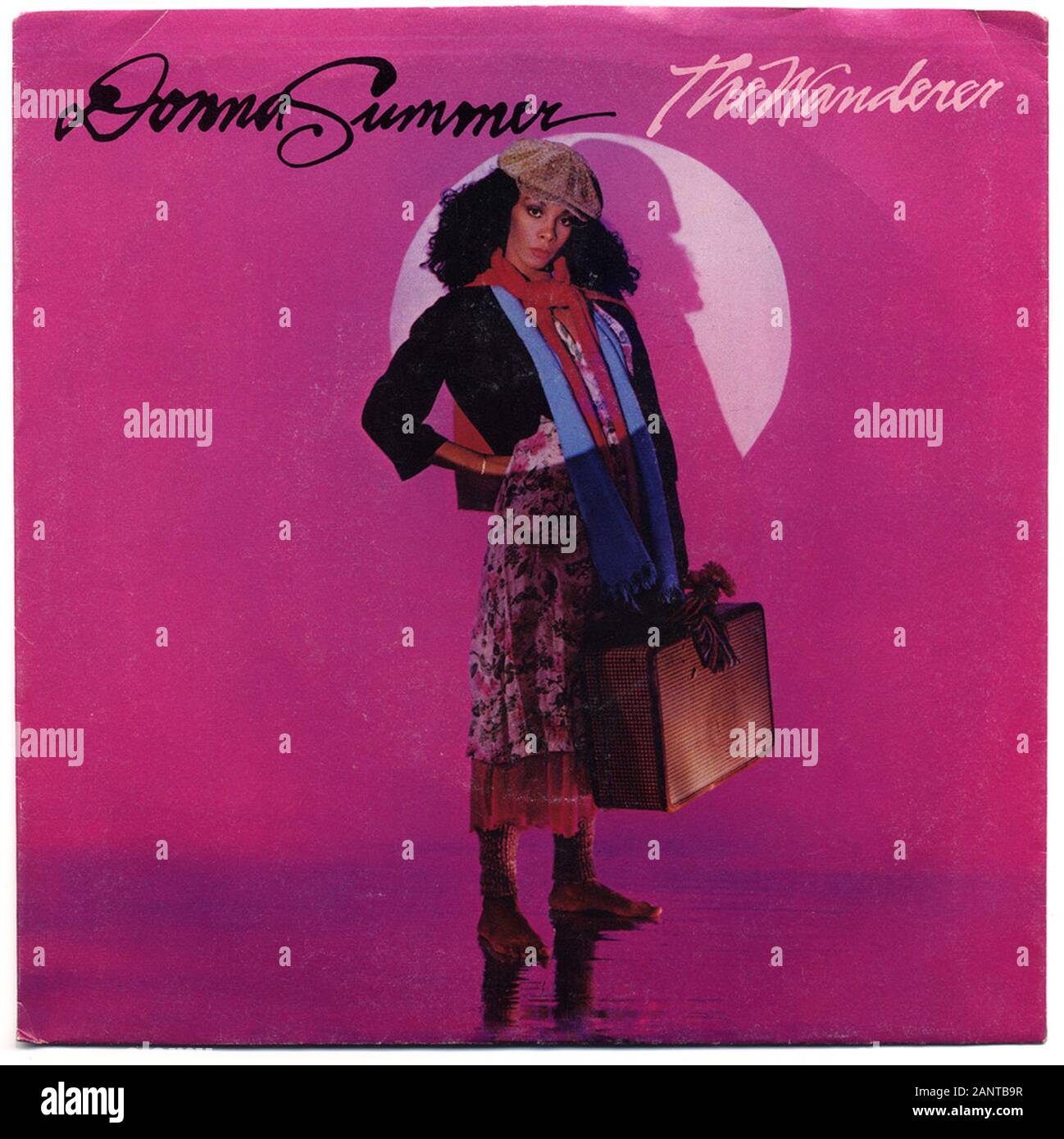 Donna Summer - The Wanderer - Classic vintage vinyl album Stock