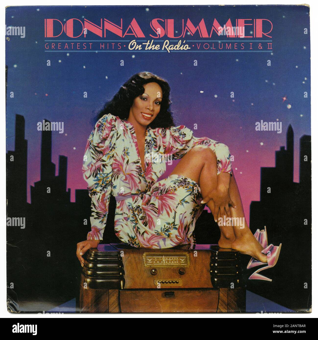 Donna Summer - On The Radio - Classic vintage vinyl album Stock