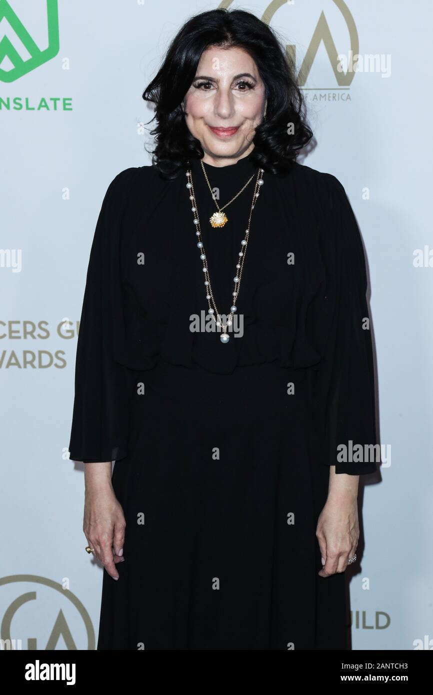 Hollywood, USA. 18th Jan, 2020. Producer Sue Kroll arrives at the 31st Annual Producers Guild Awards held at the Hollywood Palladium on January 18, 2020 in Hollywood, Los Angeles, California, United States. Credit: Image Press Agency/Alamy Live News Stock Photo