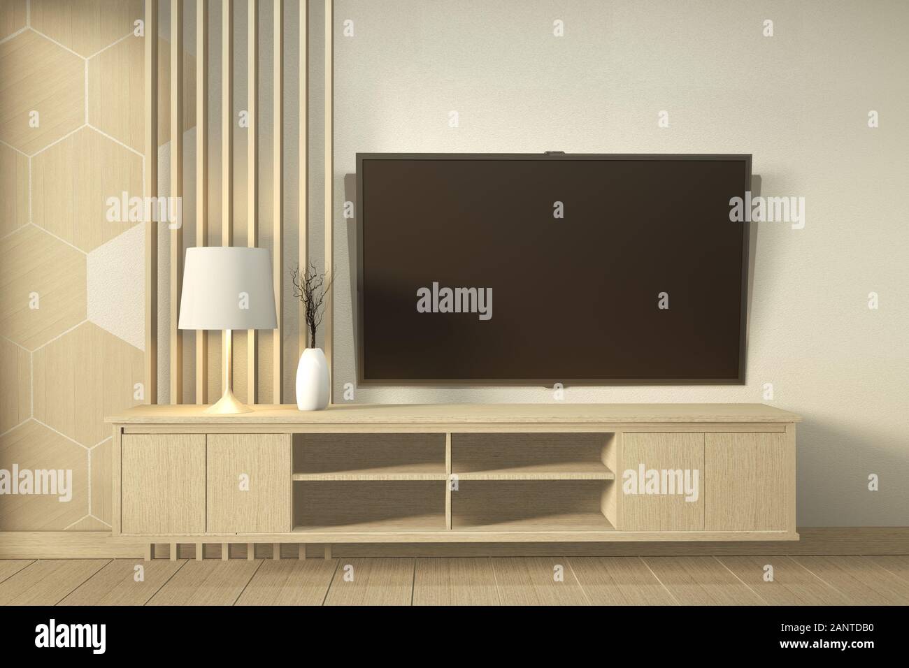 Modern tv wall unit living room hi-res stock photography and images - Alamy