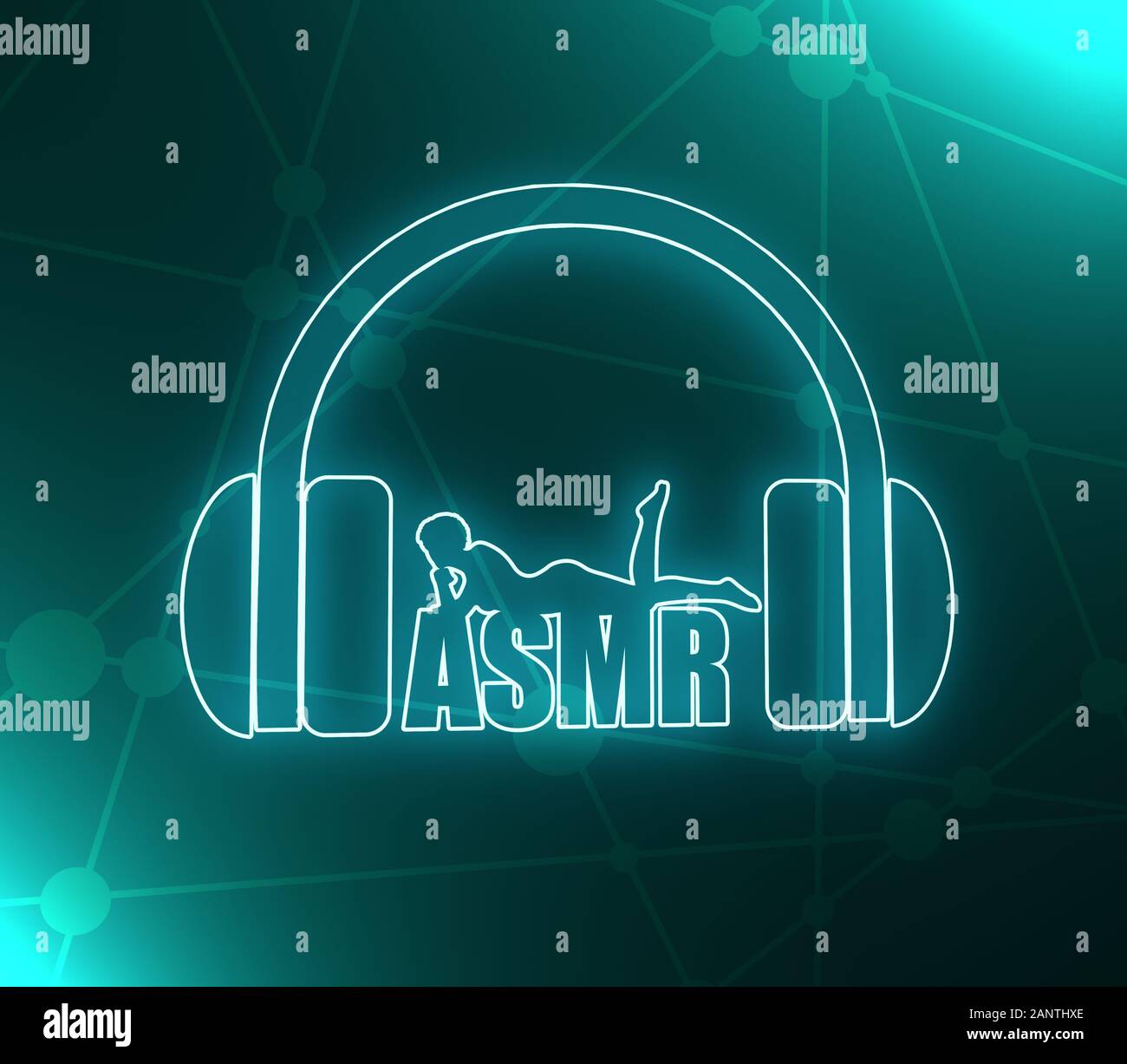 Acronym ASMR - Autonomous Sensory Meridian Response. Health care ...