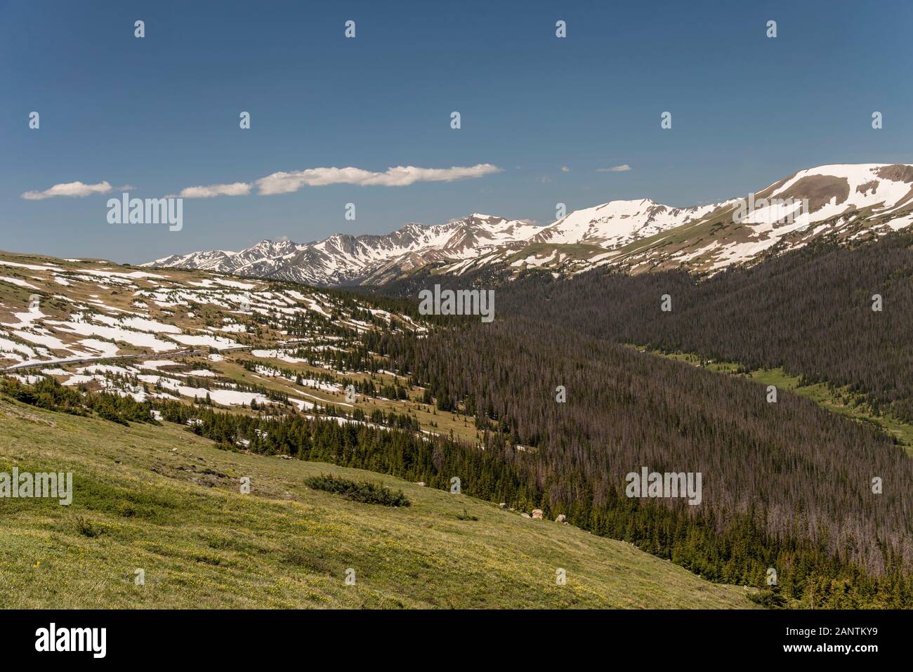 Medicine Bow Curve in Rocky Mountain National Park, Colorado, United