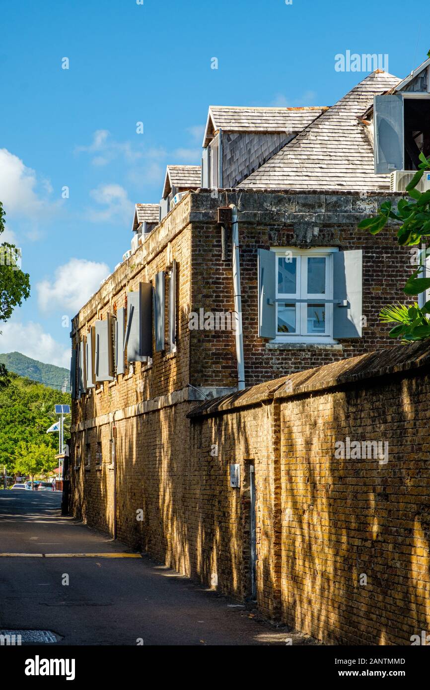 Admirals' Inn and Pillars Restaurant, Nelson's Dockyard, English