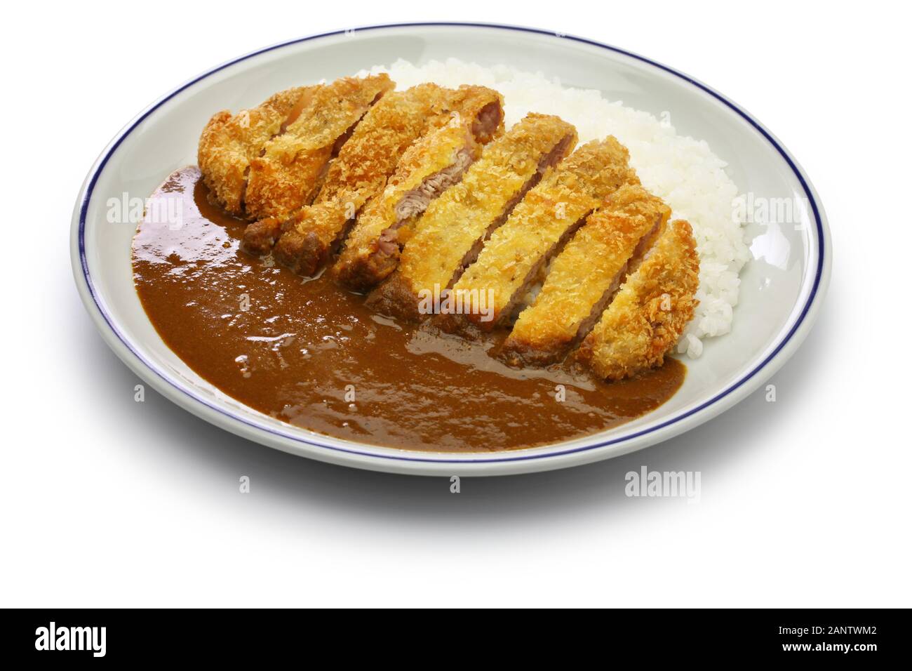 japanese katsu curry, japanese curry with pork cutlet Stock Photo Alamy