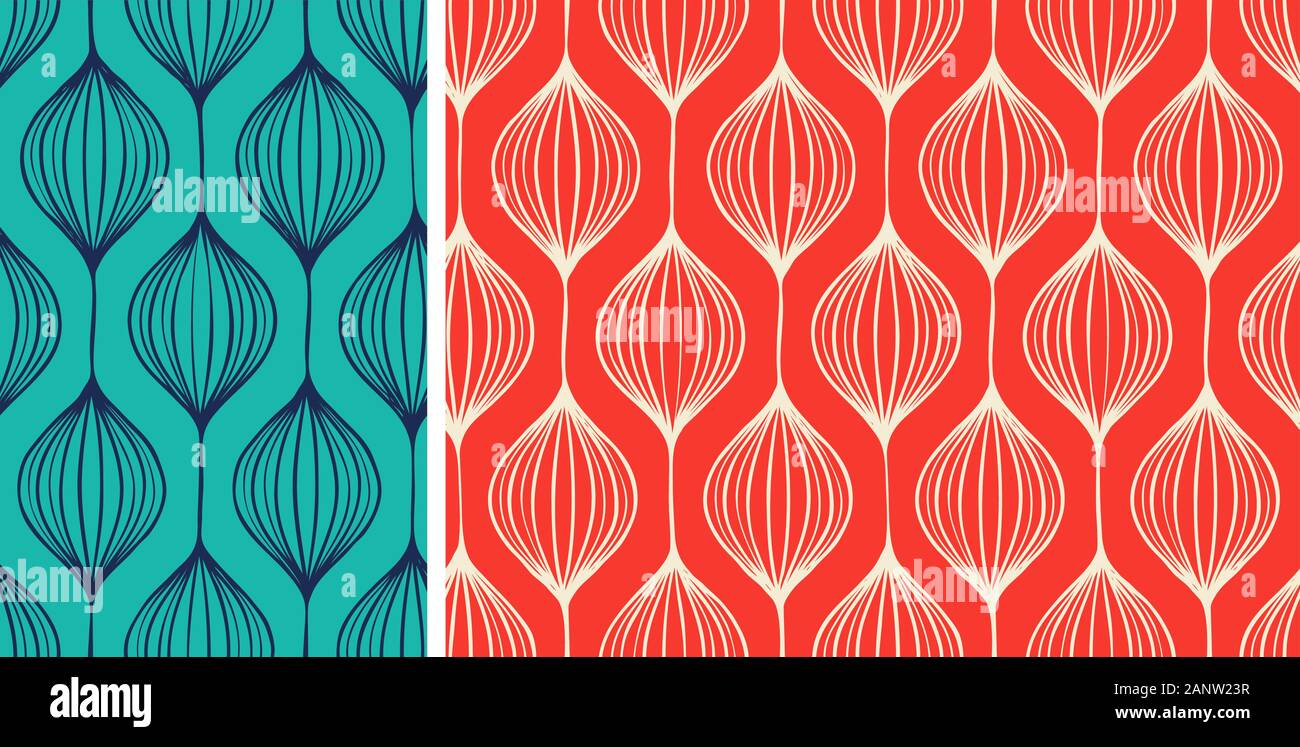 Abstract seamless background. Hand drawn pattern vector Stock Vector