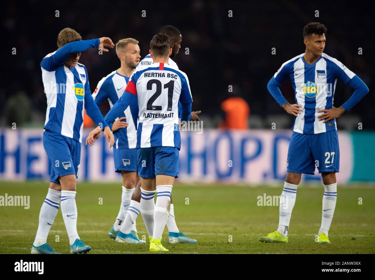 Berlin Germany 19th Jan 2020 Football Bundesliga Hertha Bsc Fc Bayern Munich 18th Matchday In The Berlin Germany 19th Jan 2020 Football Bundesliga Hertha Bsc Fc Bayern Munich 18th Matchday In The