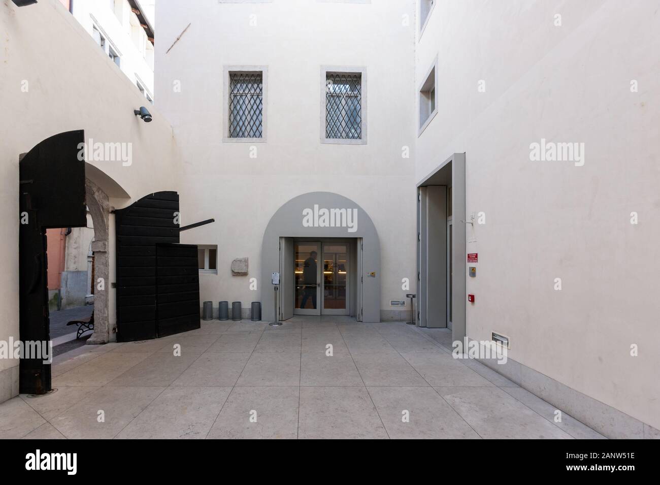 Casa Futurista Depero, Rovereto, Trento, Italy – Italian Futurism art museum dedicated to Futurist painter and designer Fortunato Depero, exterior Stock Photo