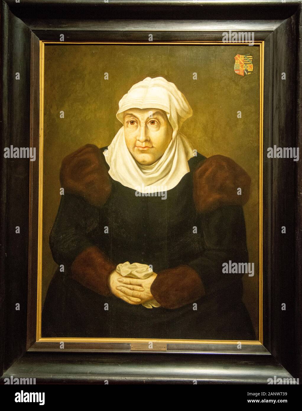 'Juliana of Stolberg' by anonymous, 18th century Stock Photo