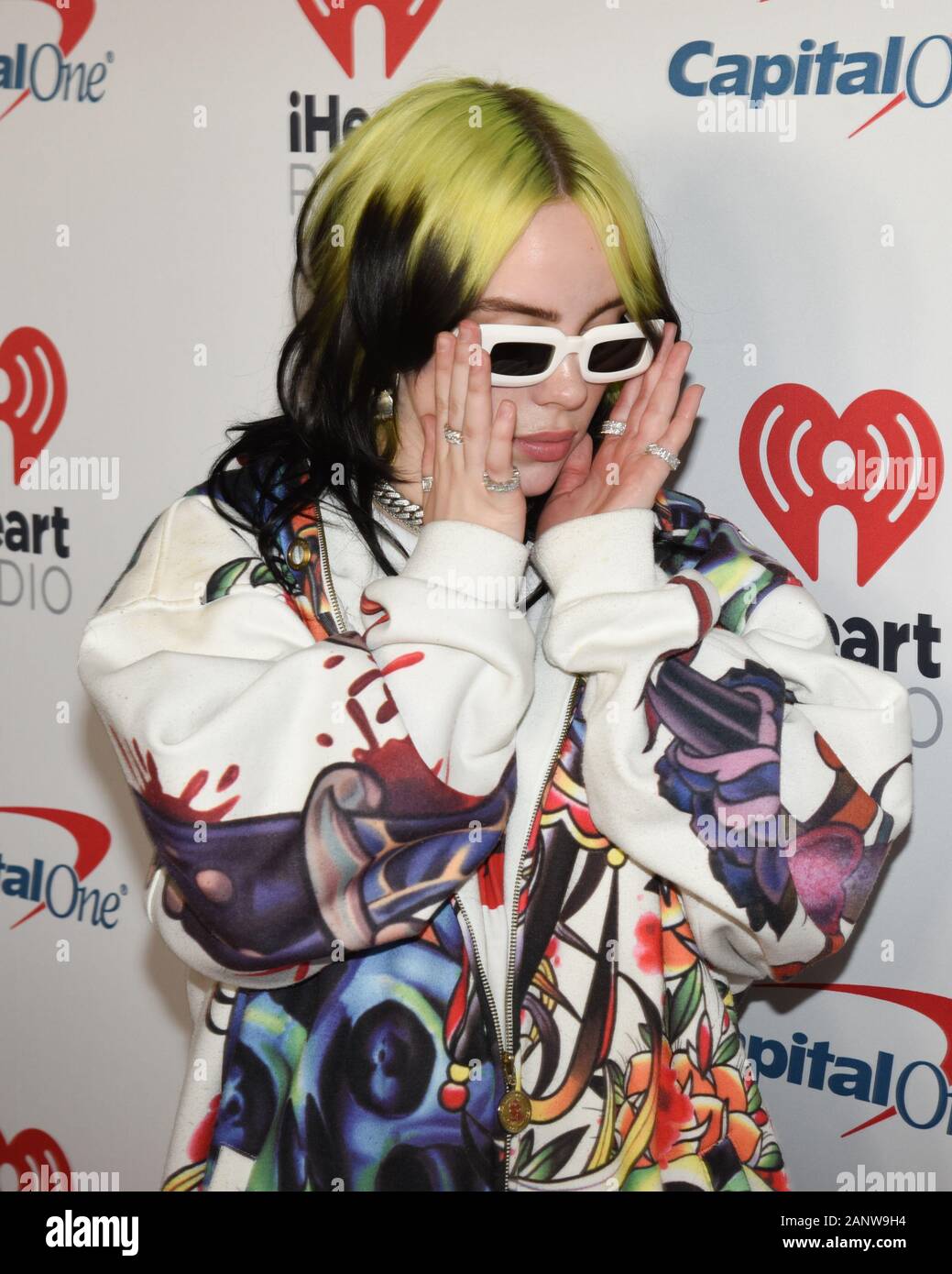 18 January 2020 - Hollywood, California - Billie Eilish. iHeartRadio