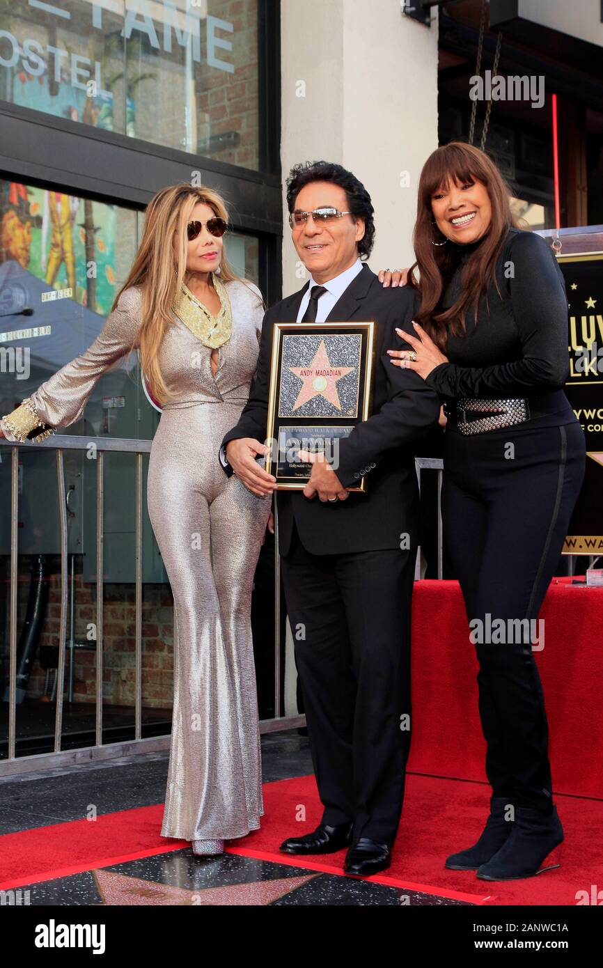 Los Angeles, USA. 17th Jan, 2020. La Toya Jackson, Andy Madadian and ...