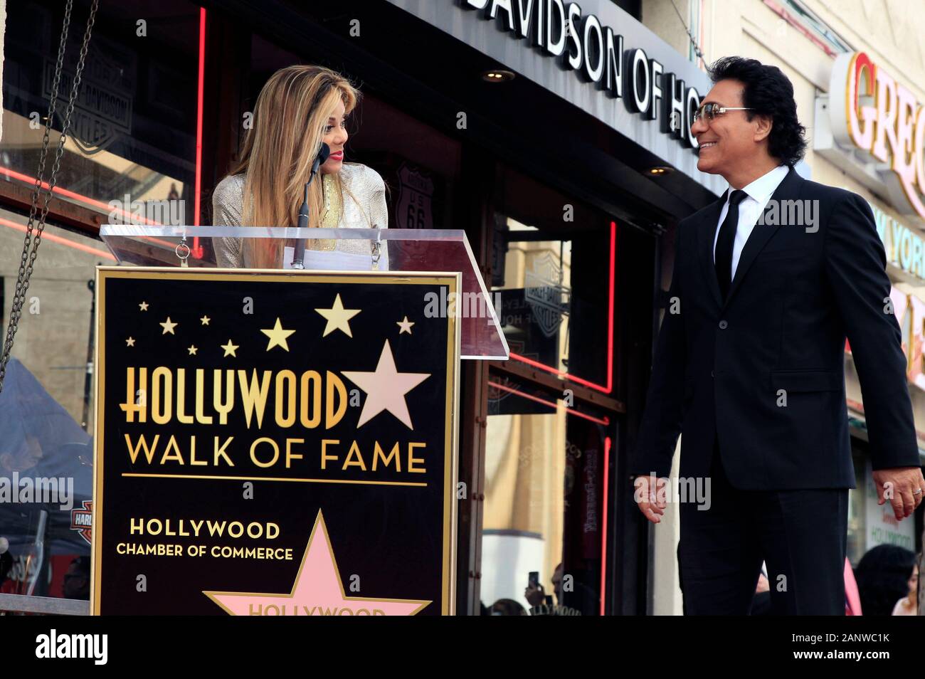 Los Angeles, USA. 17th Jan, 2020. La Toya Jackson and Andy Madadian at ...