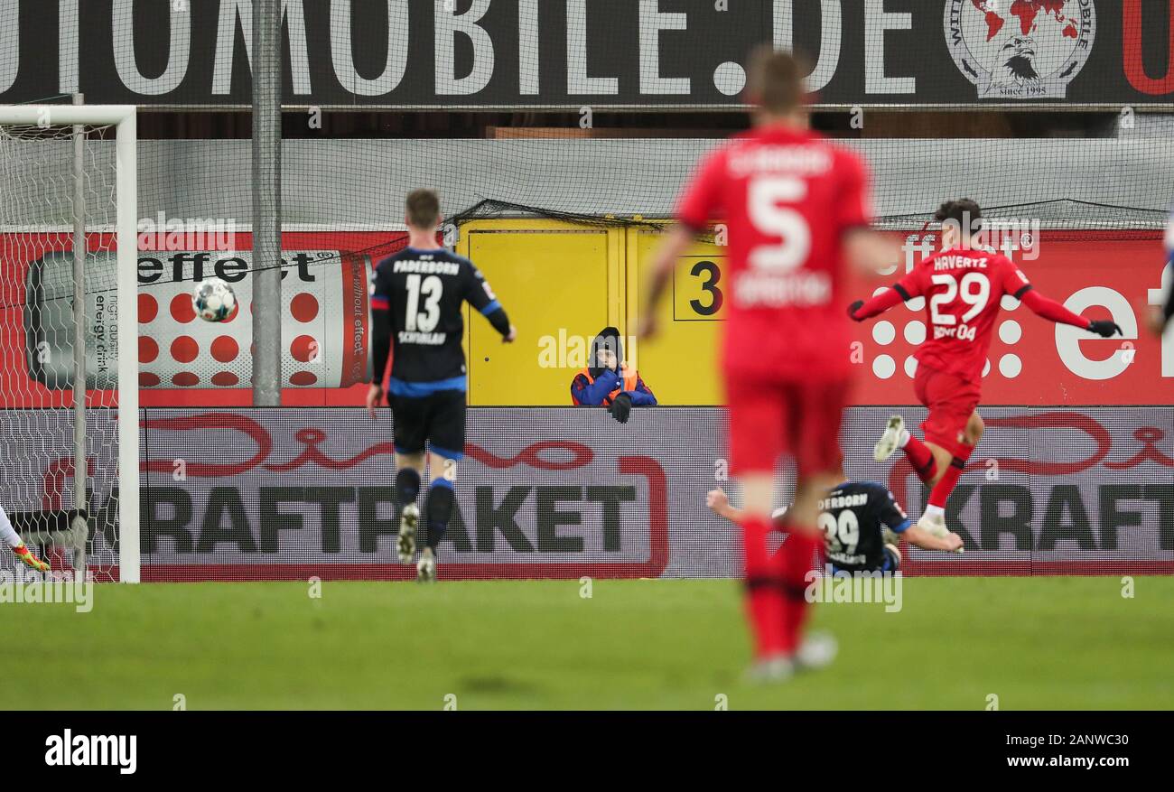 Paderborn Germany 19th Jan 2020 Football Bundesliga Sc Paderborn 07 Bayer Leverkusen 18th Matchday In The