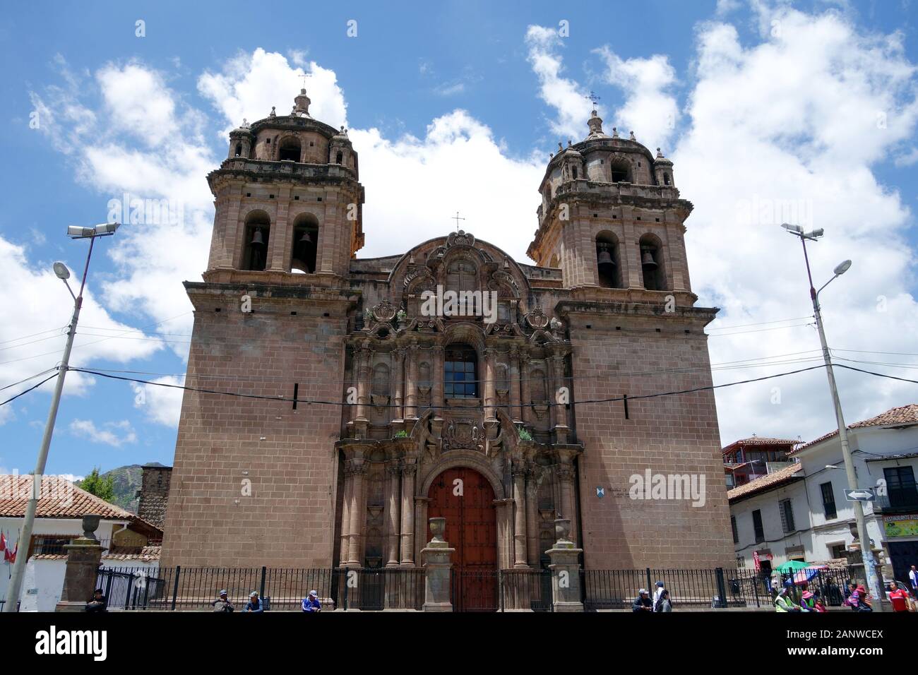 St. Peter's Church, Iglesia de San Pedro, downtown, Cuzco, Cusco, Peru, South America, UNESCO World Heritage Site Stock Photo