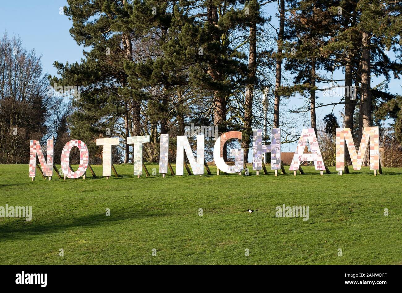 sign at The University of Nottingham Stock Photo Alamy
