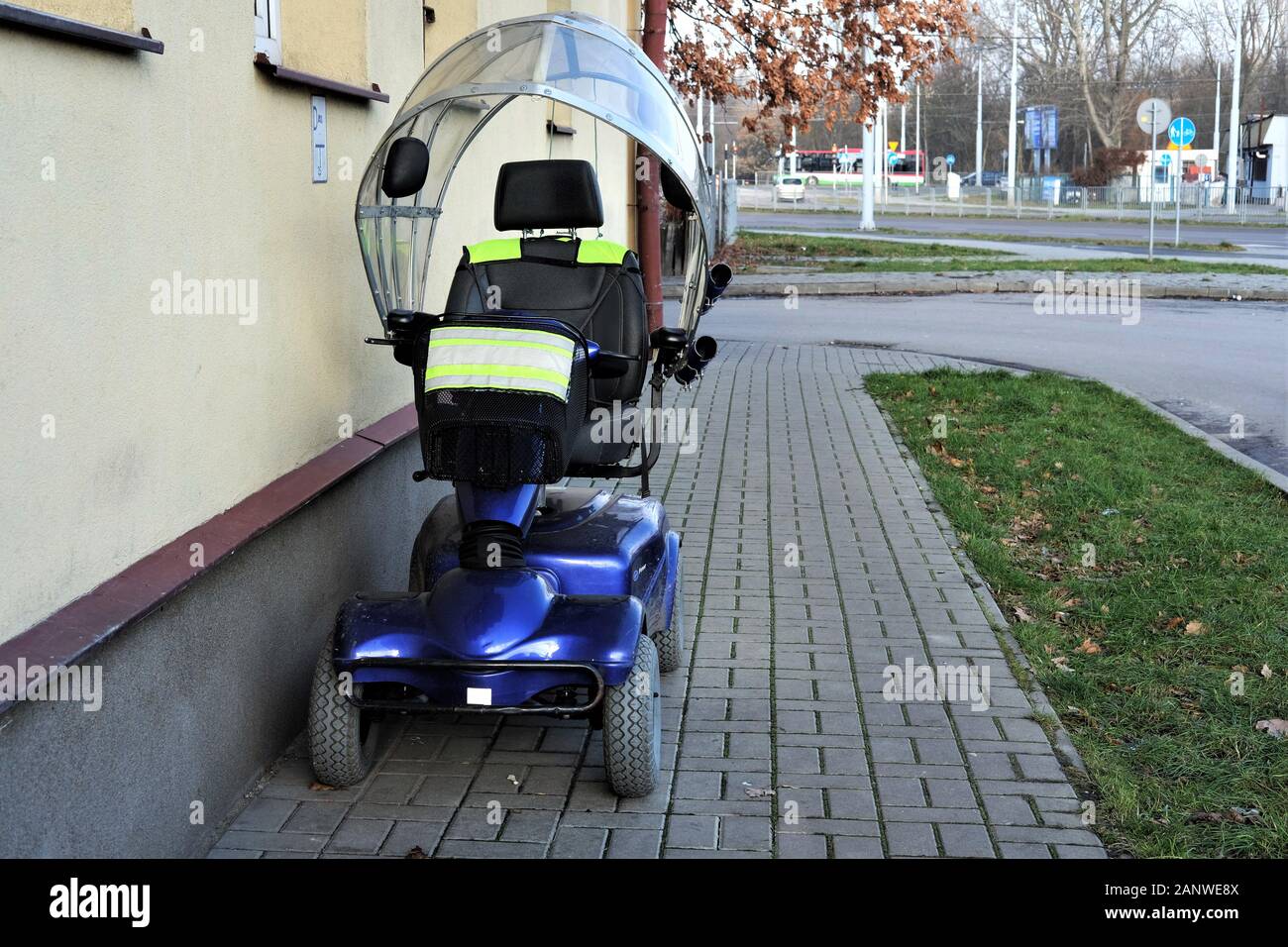 Electric Wheelchair Motor Scooter High Resolution Stock Photography And Images Alamy