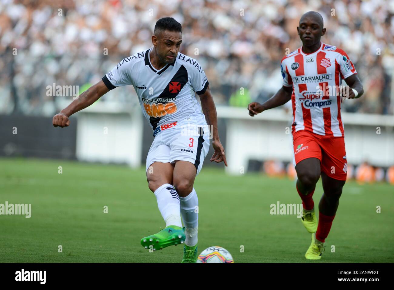 Rio De Janeiro, Brazil. 19th Jan, 2020. Werley during Vasco x Bangu for the  Guanabara Cup (Campeonato Carioca), in São Januário, in Rio de Janeiro, RJ,  this Sunday afternoon (19). Credit: Celso