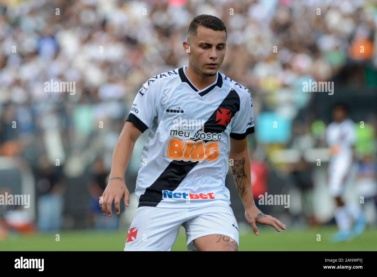 Rio De Janeiro, Brazil. 19th Jan, 2020. Werley during Vasco x Bangu for the  Guanabara Cup (Campeonato Carioca), in São Januário, in Rio de Janeiro, RJ,  this Sunday afternoon (19). Credit: Celso