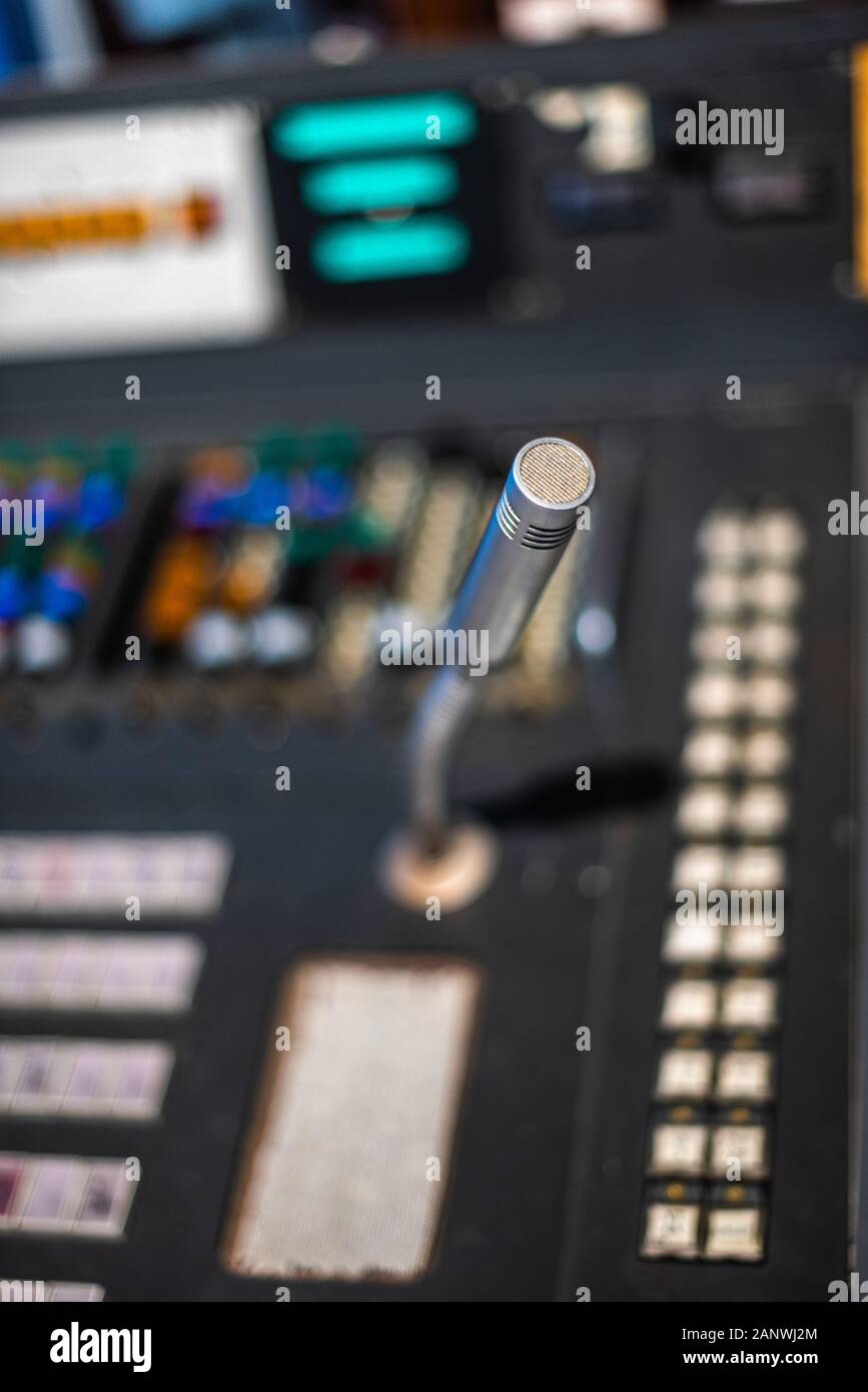 old time radio sound board