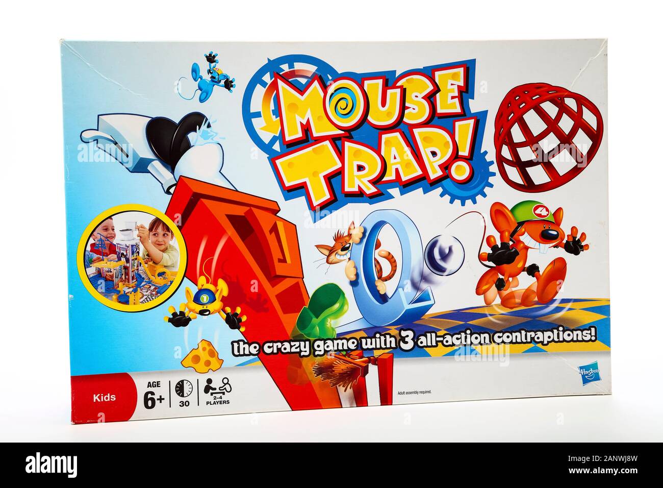 Mouse Trap Kids Board Game, Kids Game for 2-4 Players 