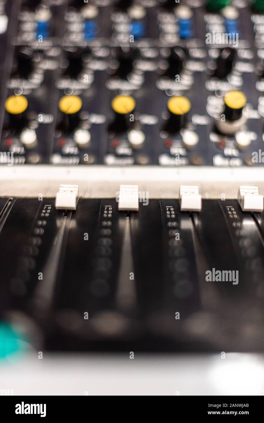 Retro electronic control knobs hires stock photography and images Alamy