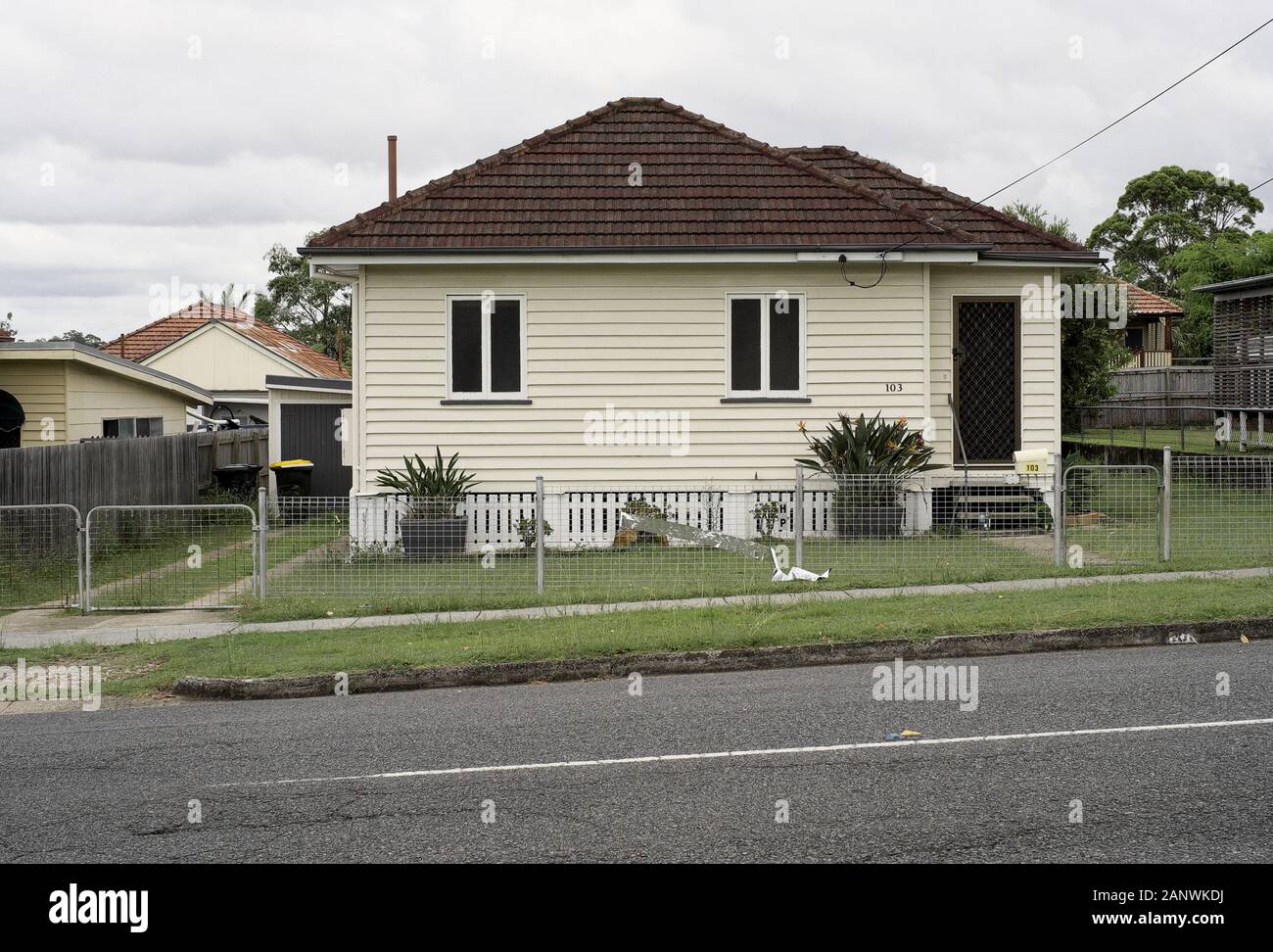 Post War Houses in the Brisbane suburbs of Carina, Camp Hill, Seven