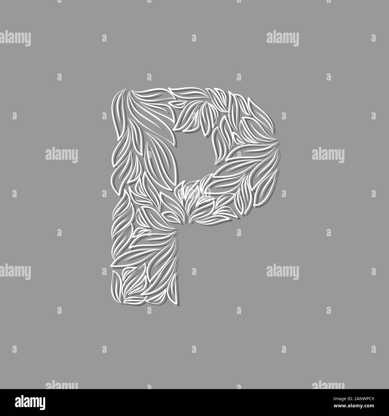 Leaves letter Black and White Stock Photos Images Alamy Leaves letter Black and White Stock Photos Images Alamy