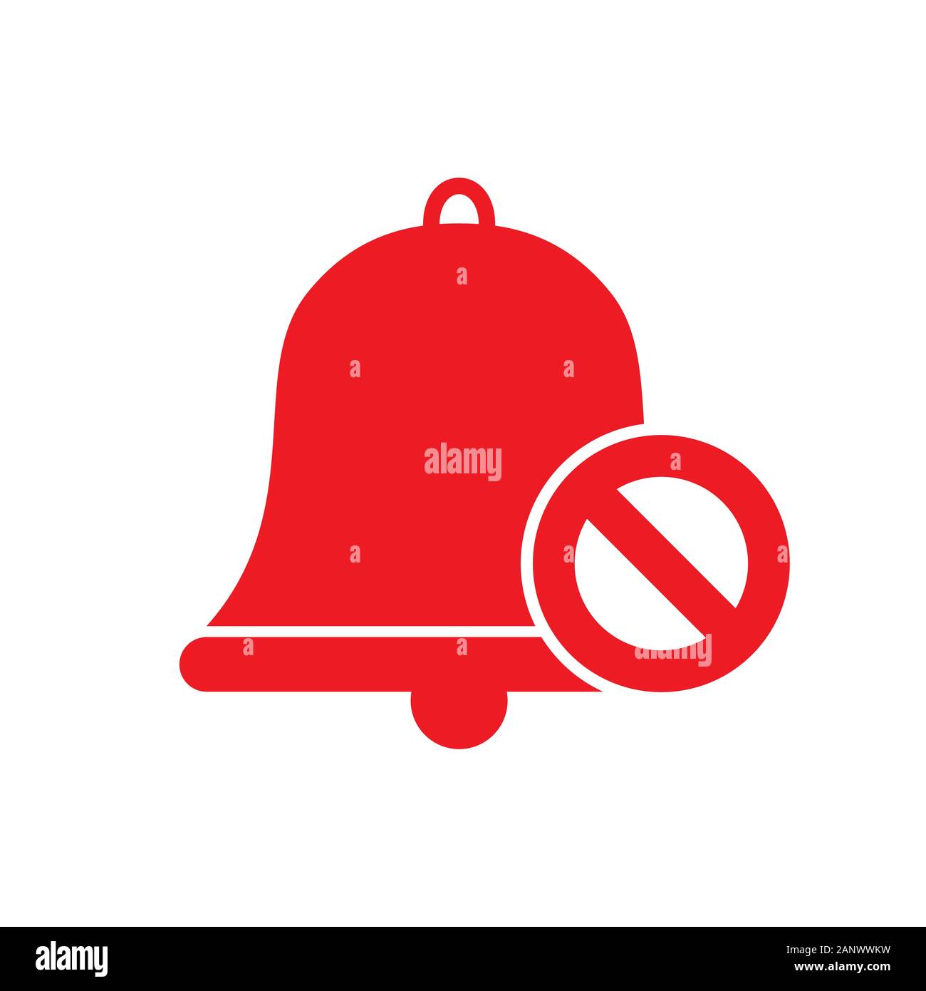 Forbidden sign. Ban icon. Red circle symbol of stop. Prohibited signal.  Vector sign Stock Vector