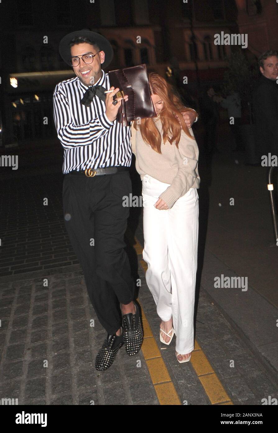 Stacey Dooley at the Rock of Ages Press Night at the New Wimbledon