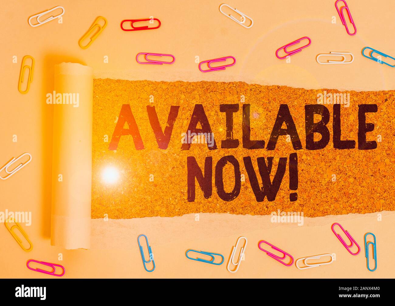 Word writing text Available Now. Business photo showcasing you can find ...