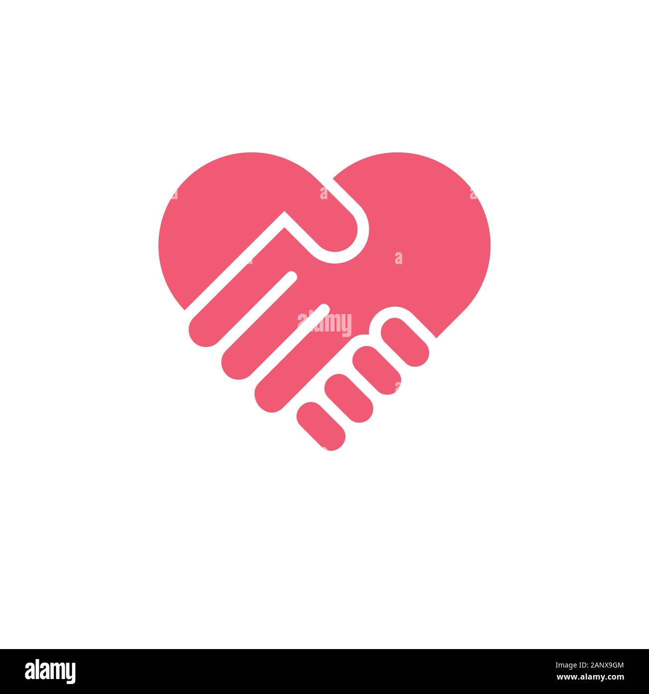 hand shake love to deal symbol vector Stock Vector Image & Art Alamy