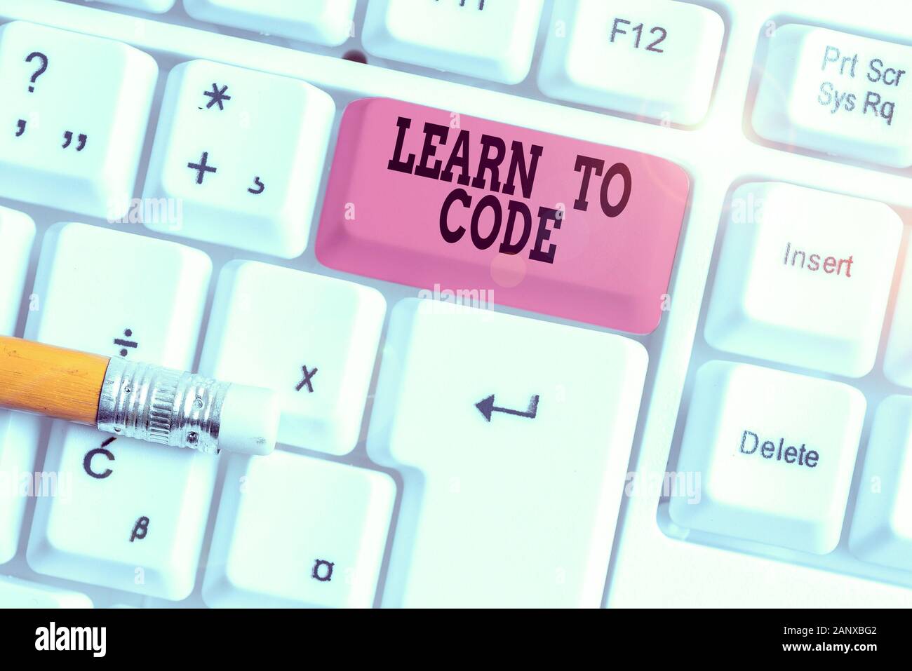 Word writing text Learn To Code. Business photo showcasing Learn to ...