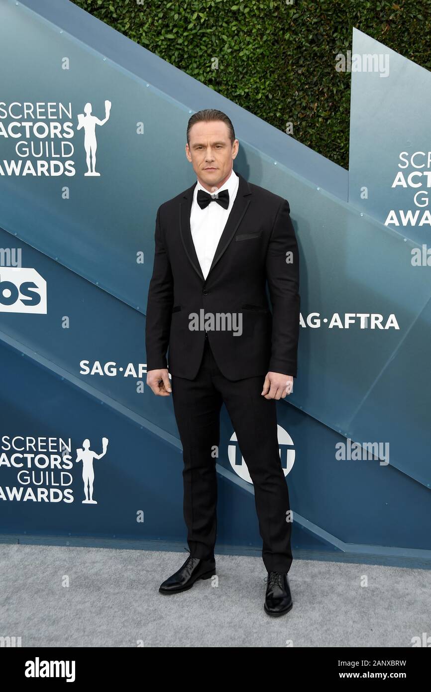 Los Angeles, California, USA. 19th Jan 2020. Andrey Ivchenko arrives for the 26th Annual Screen Actors Guild Awards at The Shrine Auditorium on January 19, 2020 in Los Angeles, California. (Photo by Sthanlee B. Mirador/Sipa USA) Credit: Sipa USA/Alamy Live News Stock Photo