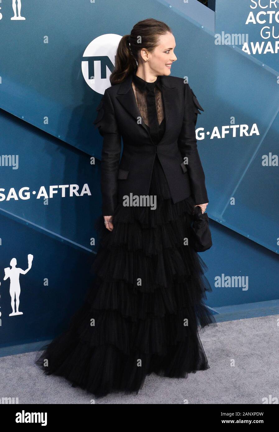 Los Angeles, United States. 19th Jan, 2020. Winona Ryder arrives for