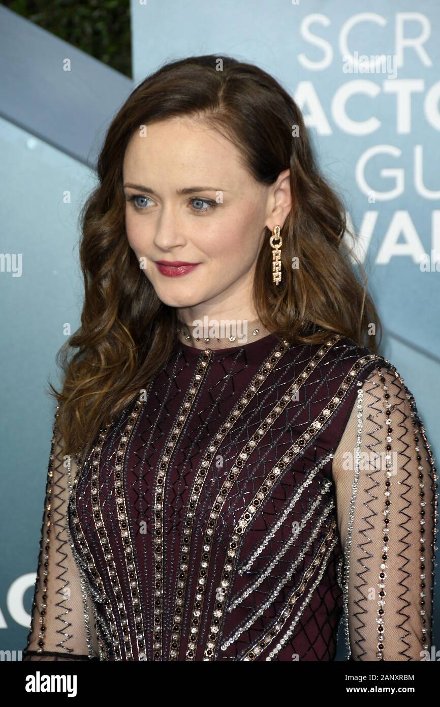 Los Angeles, California, USA. 19th Jan 2020. Alexis Bledel arrives for ...