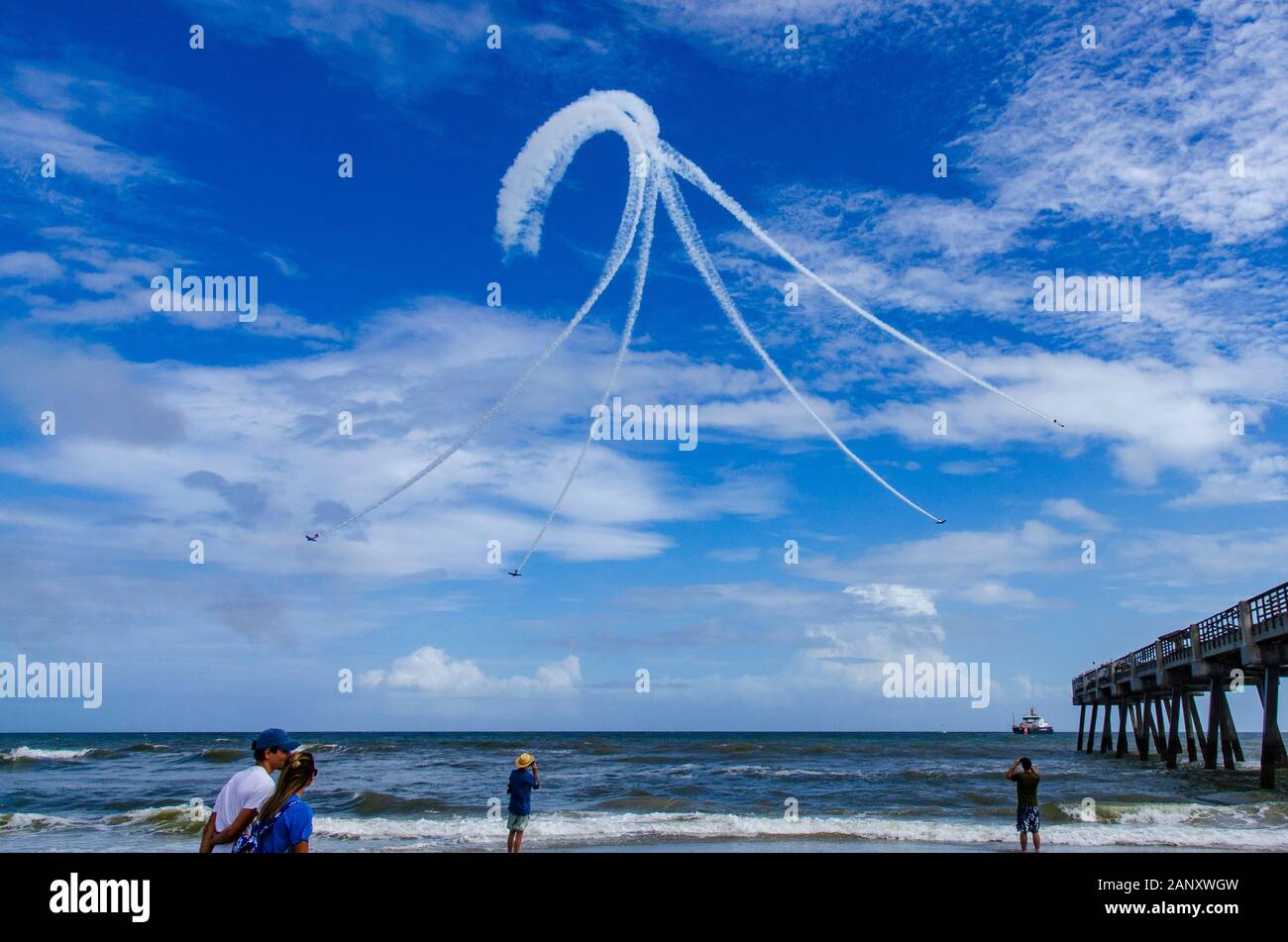 Jacksonville Beach Sea and Sky Air Show, Oct. 26, 2019 Stock Photo Alamy