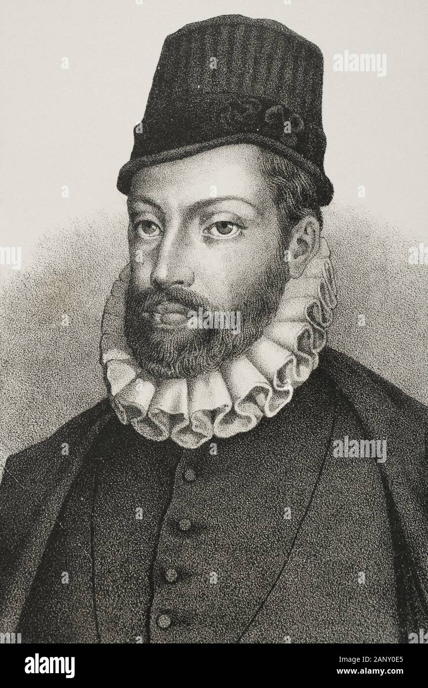 Felipe II (1527-1598). Rey de España (1556-1598), hijo de Carlos I y de ...